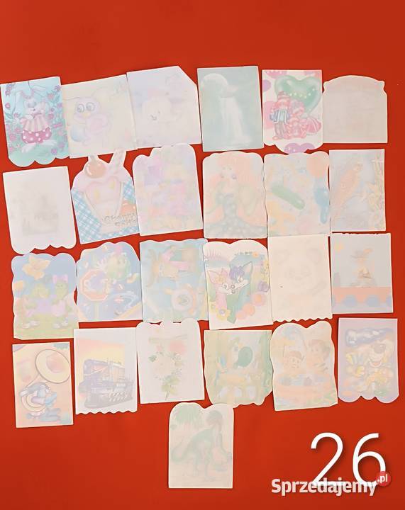 Karteczki notesowe z lat 90 Garbów