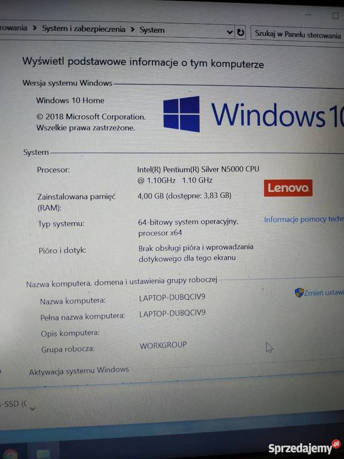 Laptop 14 Lenovo Ideapad s13014IGM Suwałki