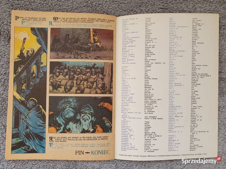 Opowieść o Popielu i Myszach zestaw 2 komiksów