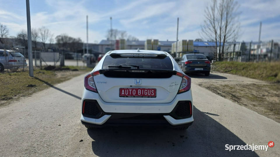 Honda Civic biala perla 10 ivtec ledy duza navi Hatchback Lębork sprzedam
