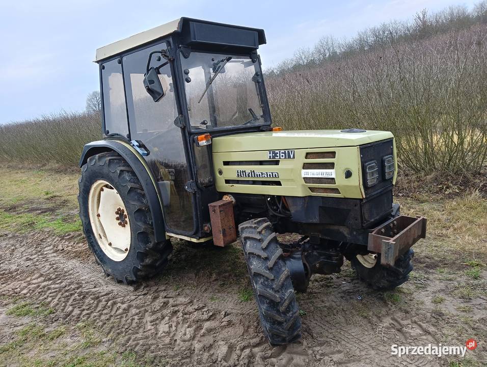 Ciągnik sadowniczy Hurliman 4x4 z kabiną pełzaki Annopol