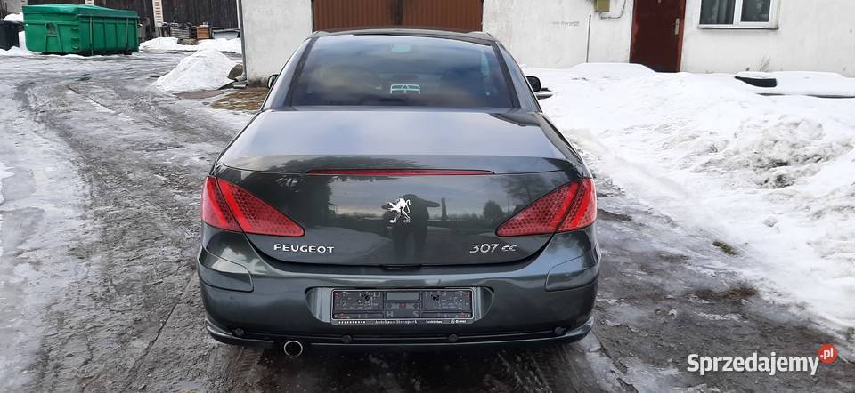 Peugeot 307 CC Coupe Cabrio Sport S16 20 140 klimatyzacja lubelskie Nałęczów sprzedam