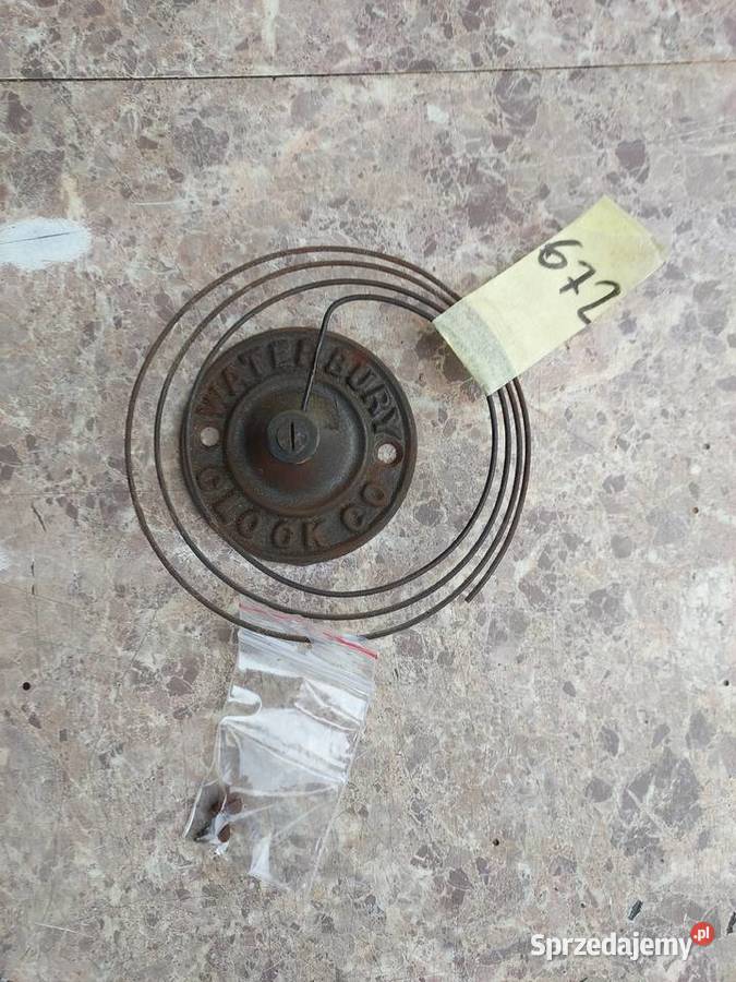 672 Gong starego zegara ściennego amerykańskiego sprzedam