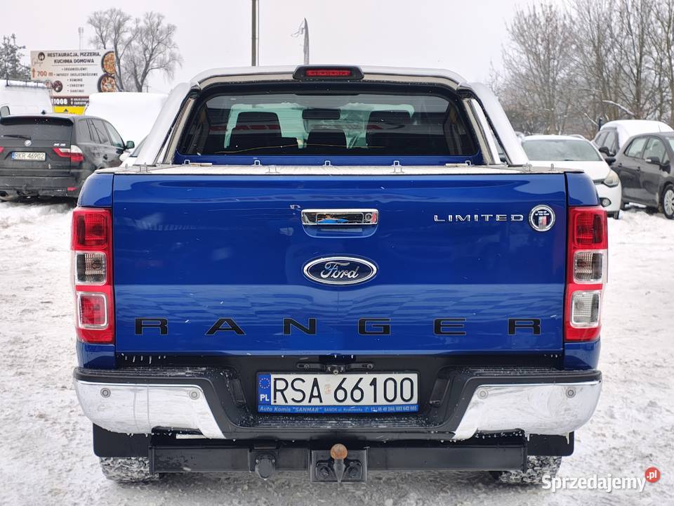 FORD RANGER NAPĘD 4X4 Jedyne 62000 WYCIĄGARKA podgrzewane fotele