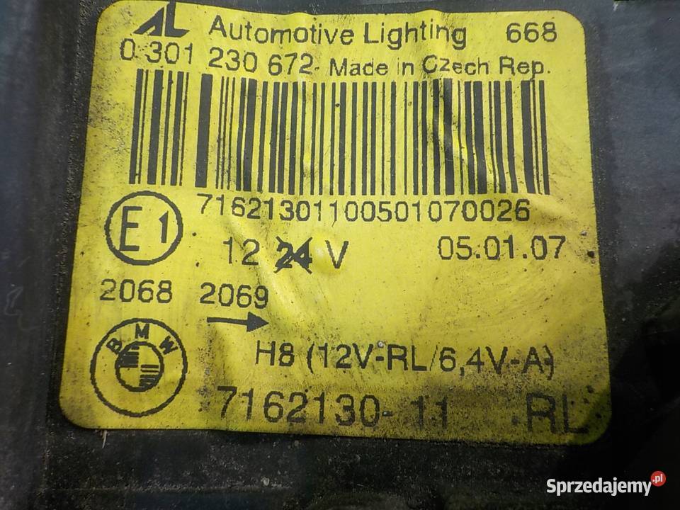 BMW 3 E92 25 B 07r 2D COUPE XENON lampa prawa mazowieckie Suków sprzedam