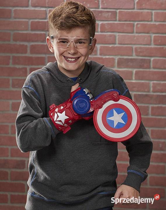 Nerf Kapitan Ameryka Avengers Tarcza Rękawica Mogilany