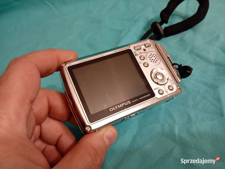 Turystyczny bordowy Olympus mi 725 SW Pancerna Katowice