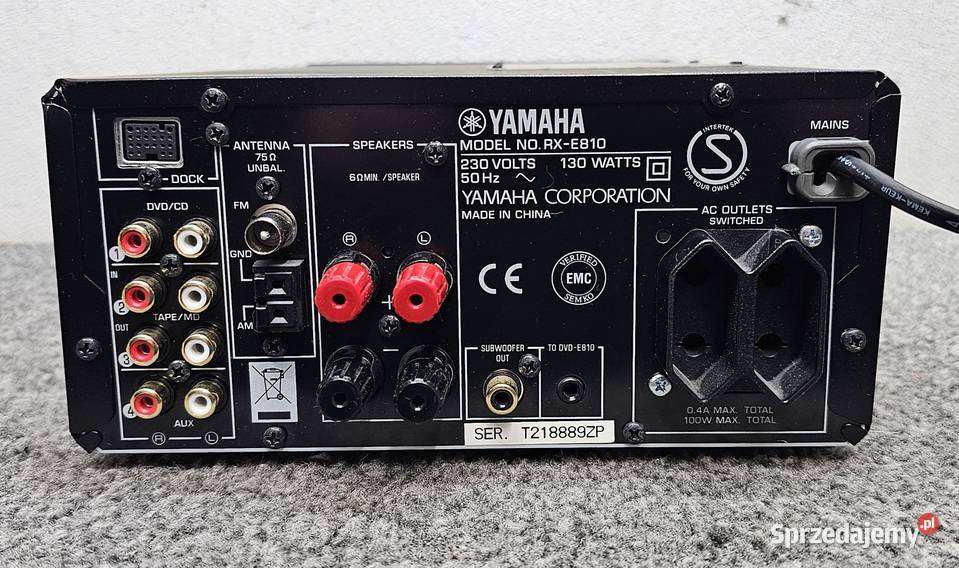 Wzmacniacz Amplituner stereo Yamaha RXE810 Kraków