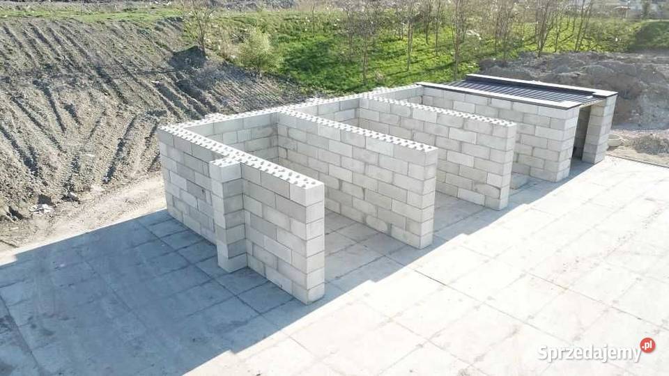 Bloki betonowe 160x40x40muryściany