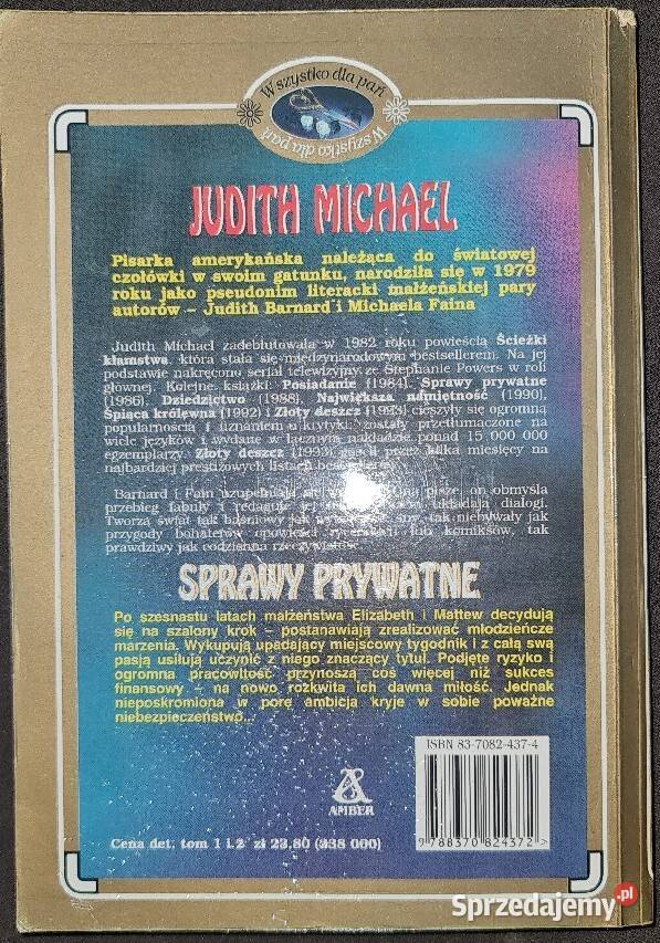 Judith Michael zestaw 11 książek Katowice