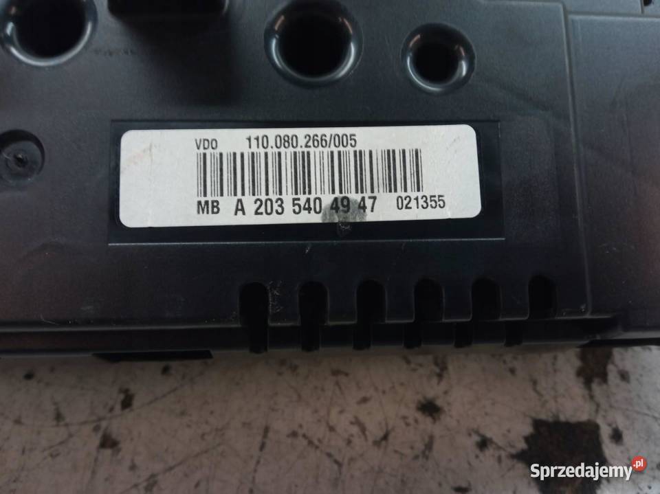 LICZNIK 2035404947 MercedesBenz Cklasa II sprzedam