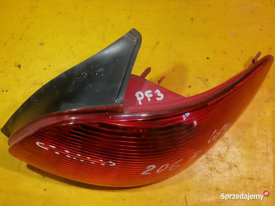lampa tył prawa Peugeot 206 Lift Piotrków Trybunalski