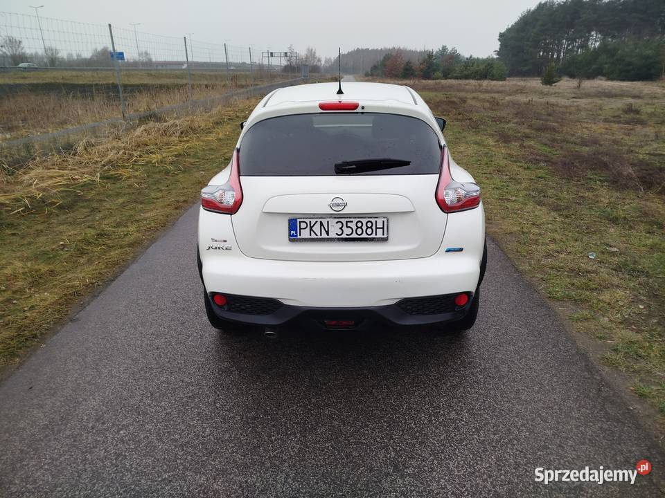 Nissan Juke lift wersja Tekana Biała Perła Konin sprzedam