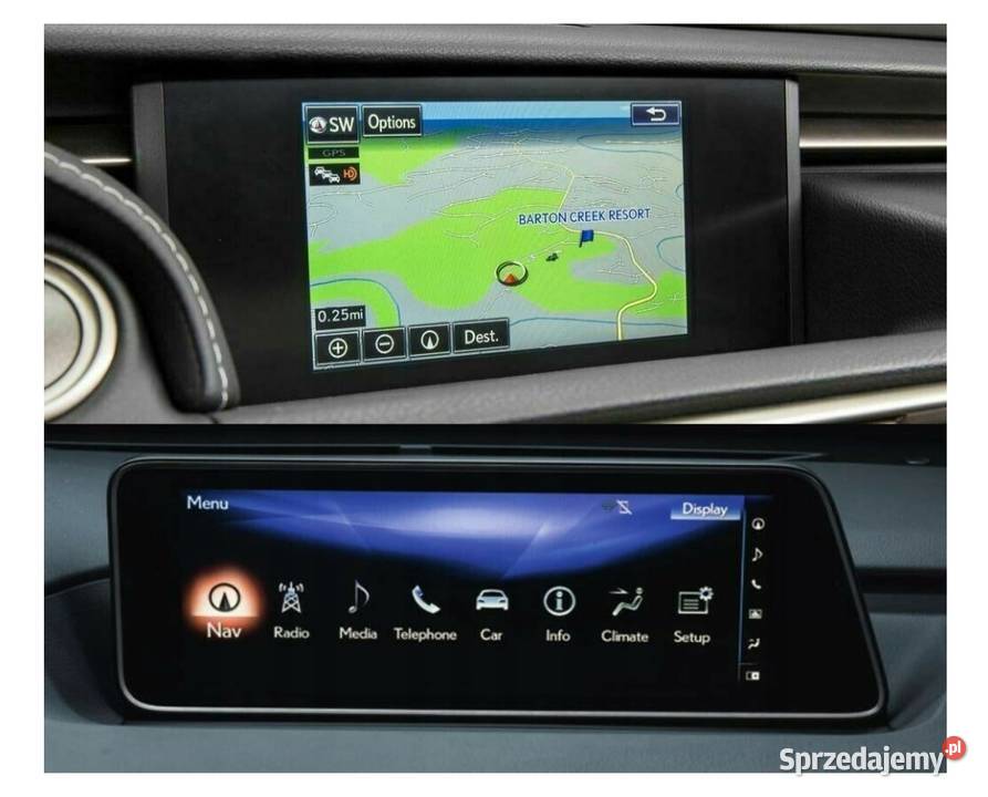 MAPA LEXUS 2024 v1 Europa Gen 8 9 CT GS IS LS łódzkie