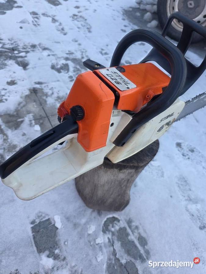 Legendarna Pilarka Spalinowa STIHL 026 Kultowy Sandomierz