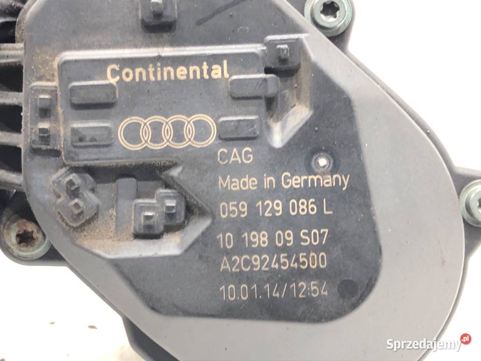 NASTAWNIK KLAP KOLEKTORA VW PHAETON 059129086L osobowe