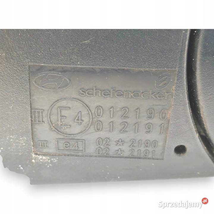LUSTERKO Prawe Hyundai Getz 20022011 manualne osobowe lubelskie Chełm