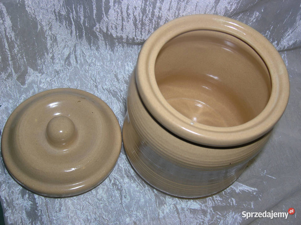 pojemnik ceramiczny na mąkęD dolnośląskie Bartków sprzedam