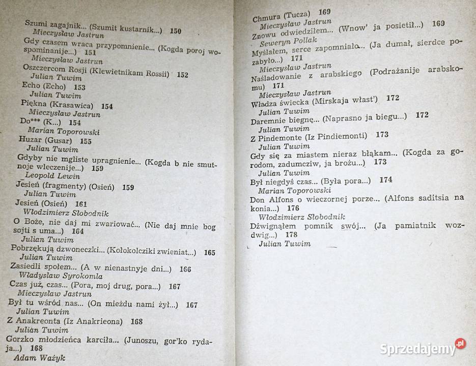 Poezje Aleksander Puszkin