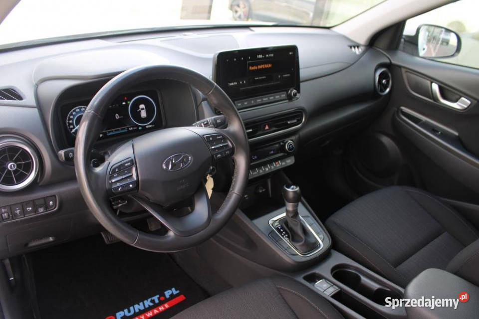 HYUNDAI Kona 2022r kamera Navi asystenci FV23 nieuszkodzony Kraków sprzedam