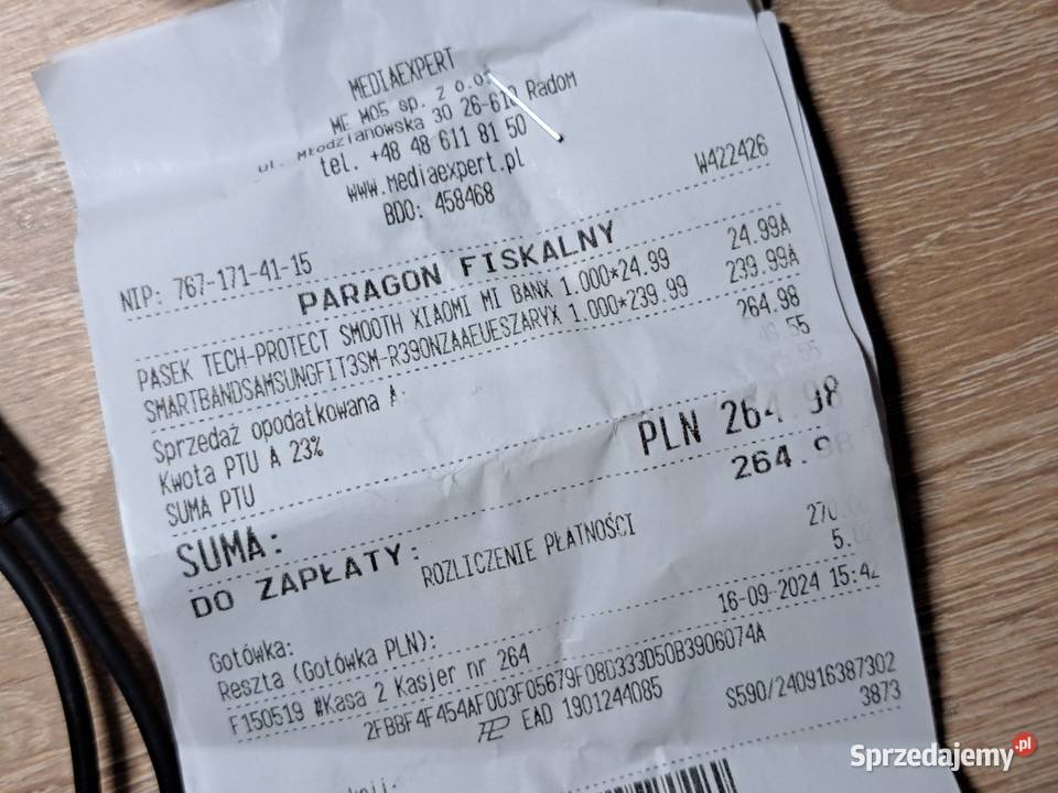 Zegarek Samsung Galaxy Fit3 Opaska Zegarek Radom