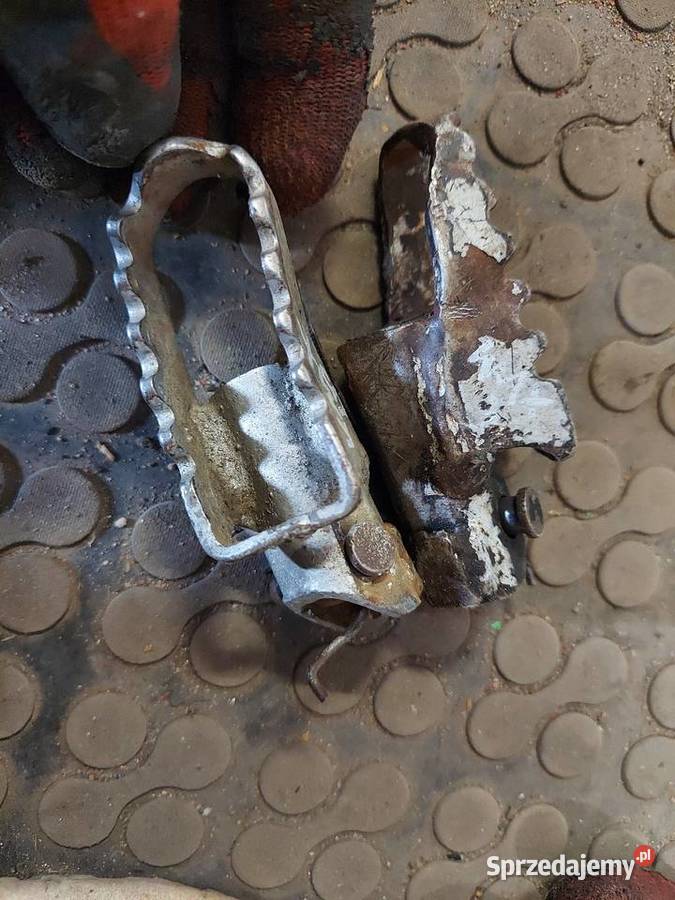 Kawasaki KMX 125 podnóżki stopki kierowcy dolnośląskie Jelenia Góra