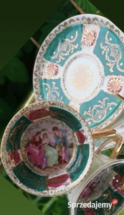 ESSuhlThringen filiżanka ze scenkamiAKaufman Pabianice