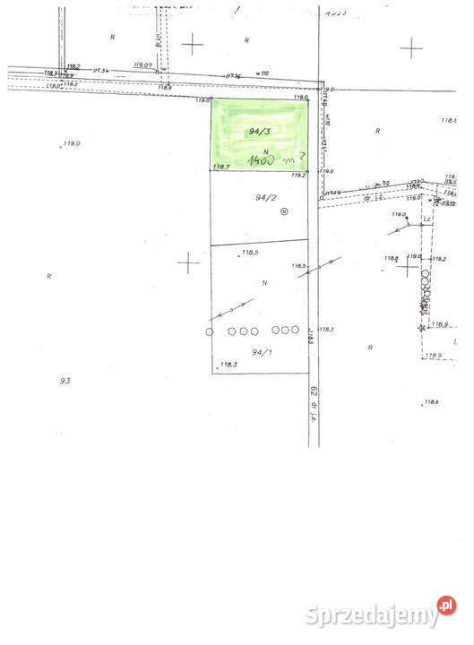 Działka budowlana Babiec Więczanki gm Rościczewo Rościszewo