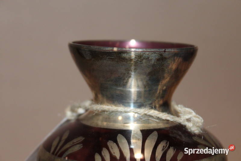 Szklany wazon FiaF Porcelana i szkło Szczecin