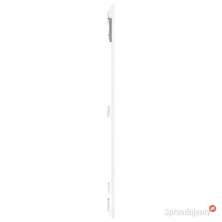 Wezgłowie łóżka białe 955x3x110 lite drewno Warszawa