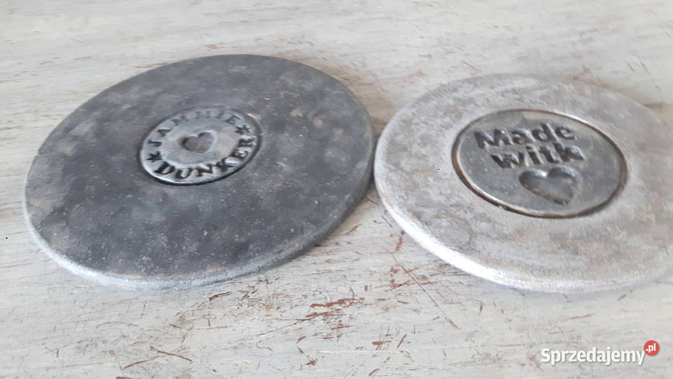 Zestaw podstawek ceramicznych ręcznie wykonanych Otwock
