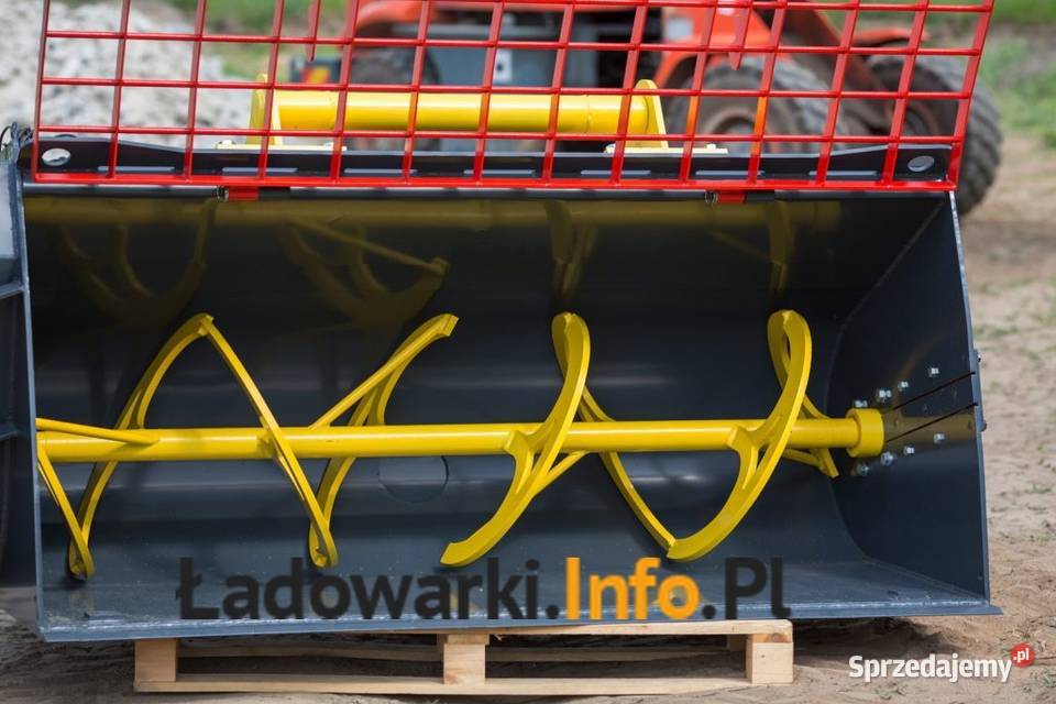 Duży łyżkowy mieszalnik do betonu hydrauliczny Katowice