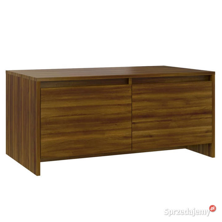 Stolik kawowy brązowy dąb 90x50x415 WM813031 mazowieckie Warszawa