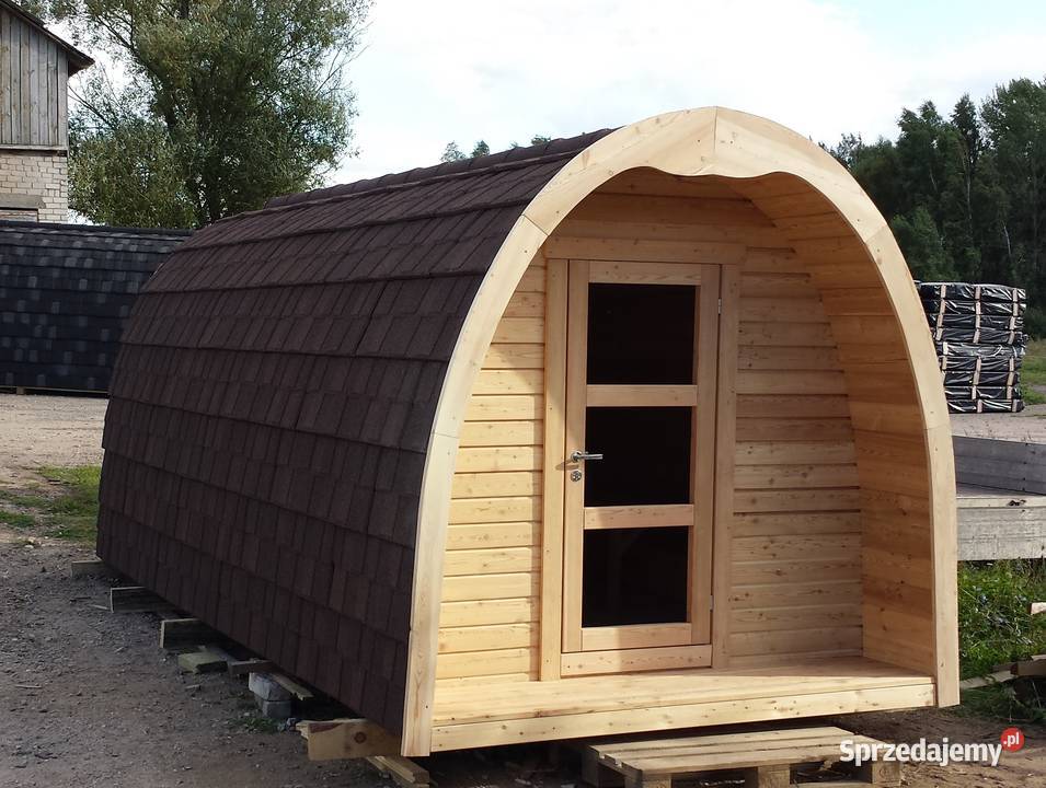 Sauna Ogrodowa Kemping Iglo z Piecem Harvia Serock sprzedam