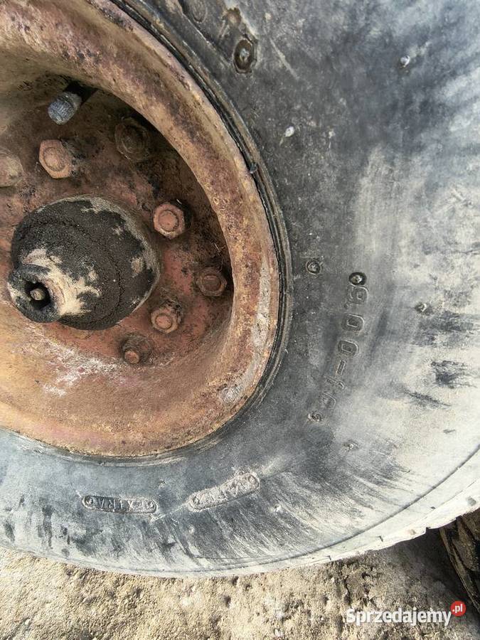 Przyczepa wywrotka 3 strona że Szwecji tandem warmińsko-mazurskie Lubawa sprzedam