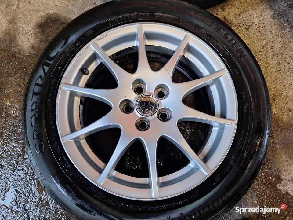 Alufelgi 5x100 16 ET45 TOYOTA Avensis koła Opony i felgi Choceń