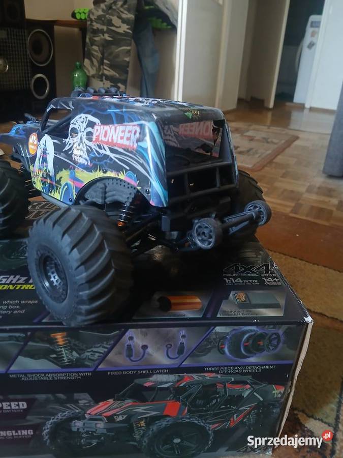 Zdalnie sterowany monster truck Zdalnie sterowane świętokrzyskie Kielce sprzedam