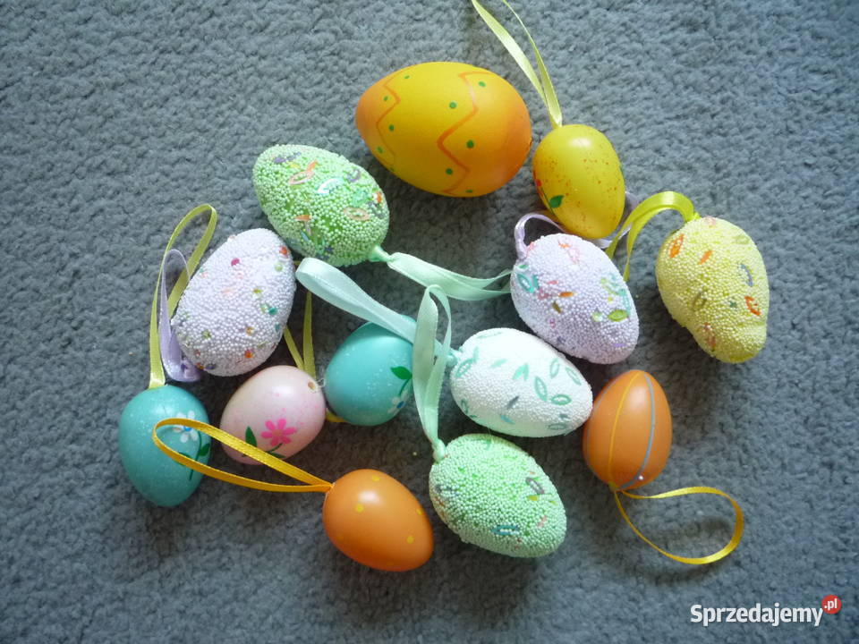Wielkanoc Jajka Pisanki Kurczaki Kury Płotek Wyposażenie wnętrz Szczecin