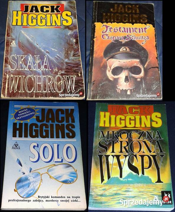 Jack Higgins 28 książek Chełm