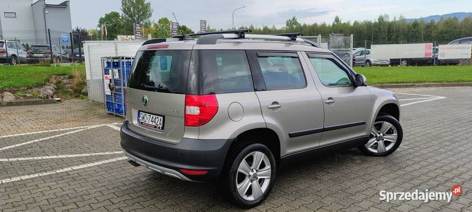 Skoda Yeti 20 TDI 4x4 DSG Hak Nawigacja nieuszkodzony