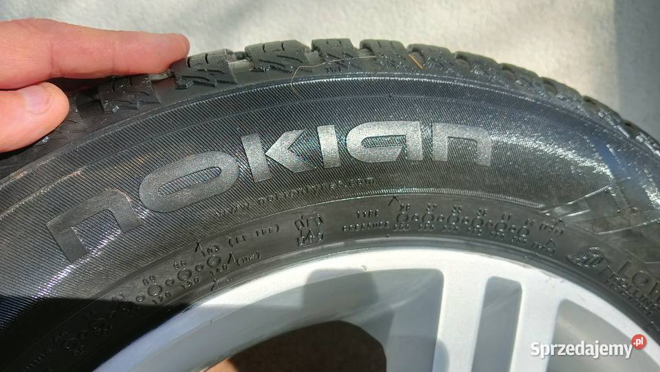 4 felgi 15 MAK i 5 opon Nokian weatherproof Średnica 15" Samochodowe Wołomin sprzedam