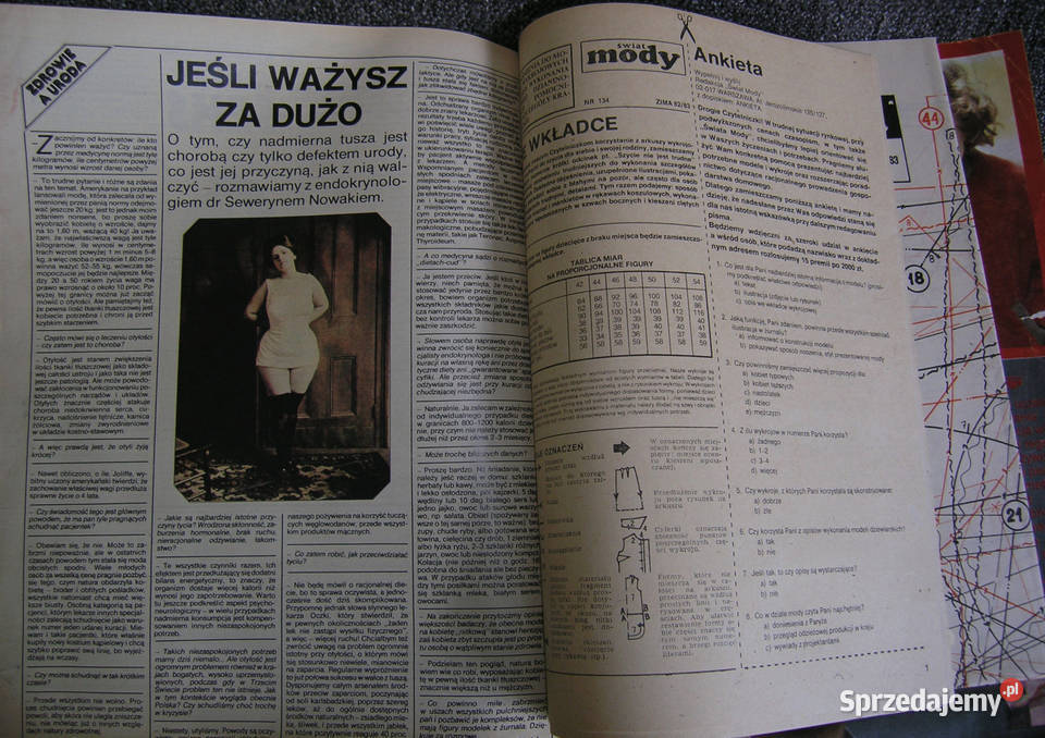 czasopisma vintage 08 Świat Mody Zima 98283 134 Bartków