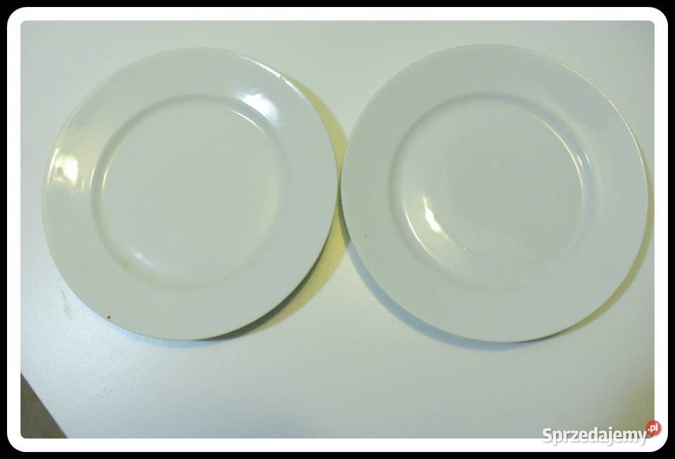 Zestaw naczyń talerzy 12 sztuk różne rodzaje Płock