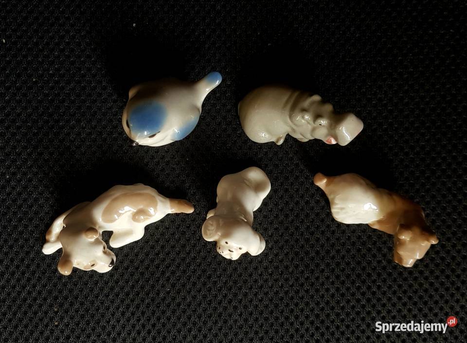 Łomonosow porcelanowe mini figurki Porcelana i szkło Warszawa
