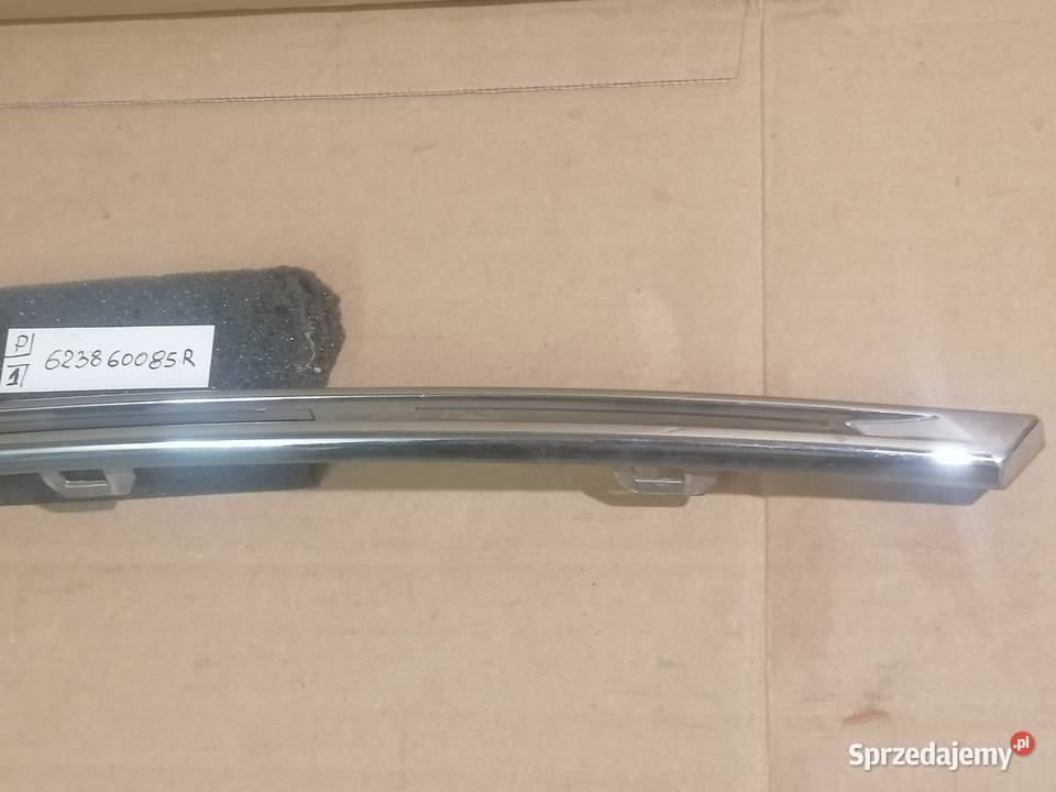 listwa grilla prawa 623860085R górna Renault łódzkie Piotrków Trybunalski sprzedam