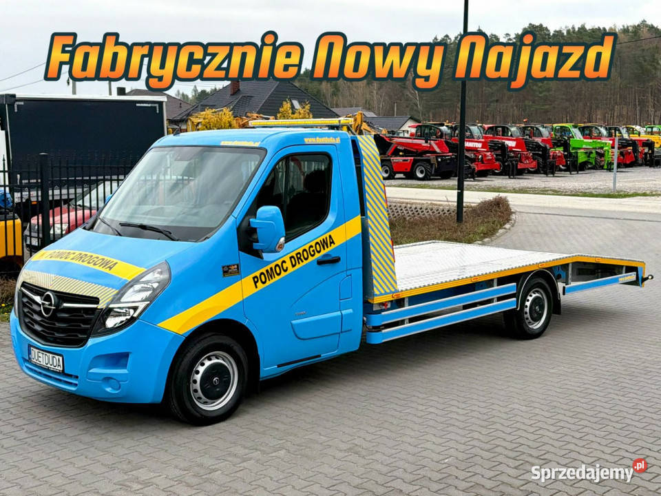 Opel Movano 23 dCi 136 Laweta Pomoc Drogowa Nowy autoalarm Opel