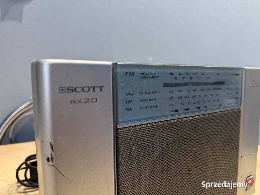 SCOTT RX20 4Band Portable Receiver podlaskie Łapy