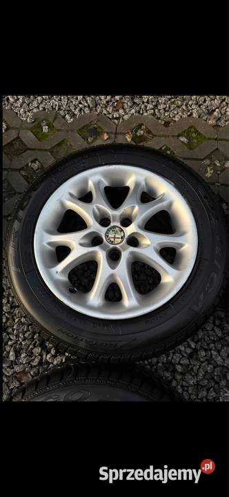 Alufelgi Alfa Romeo 5x98 5x100 opony zimowe Samochodowe Krępiec