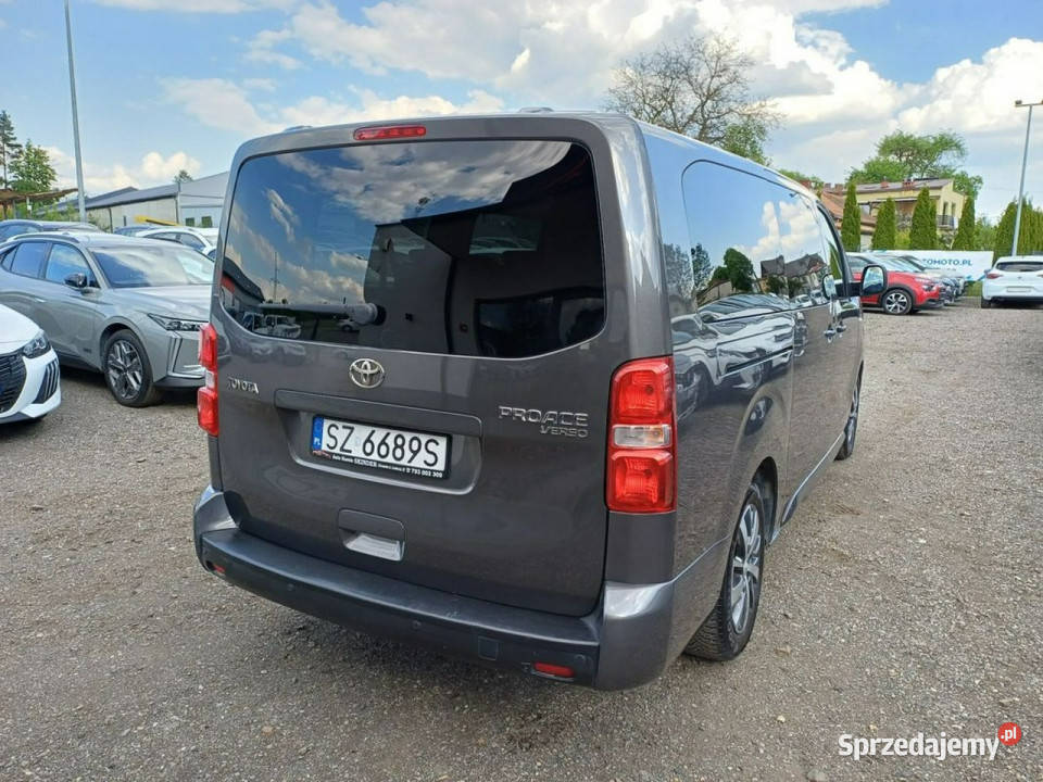 Toyota Proace Verso LONG 9 osób 1 wł Navi Tablet ABS małopolskie Chrzanów