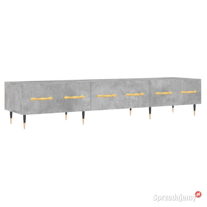 Szafka pod TV szarość betonu 150x36x30 WM829136 Warszawa